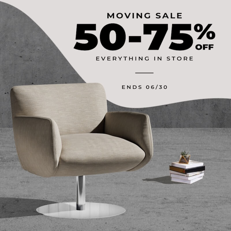 Instagram ad banner - Bayside Furniture web design and digital marketing project.