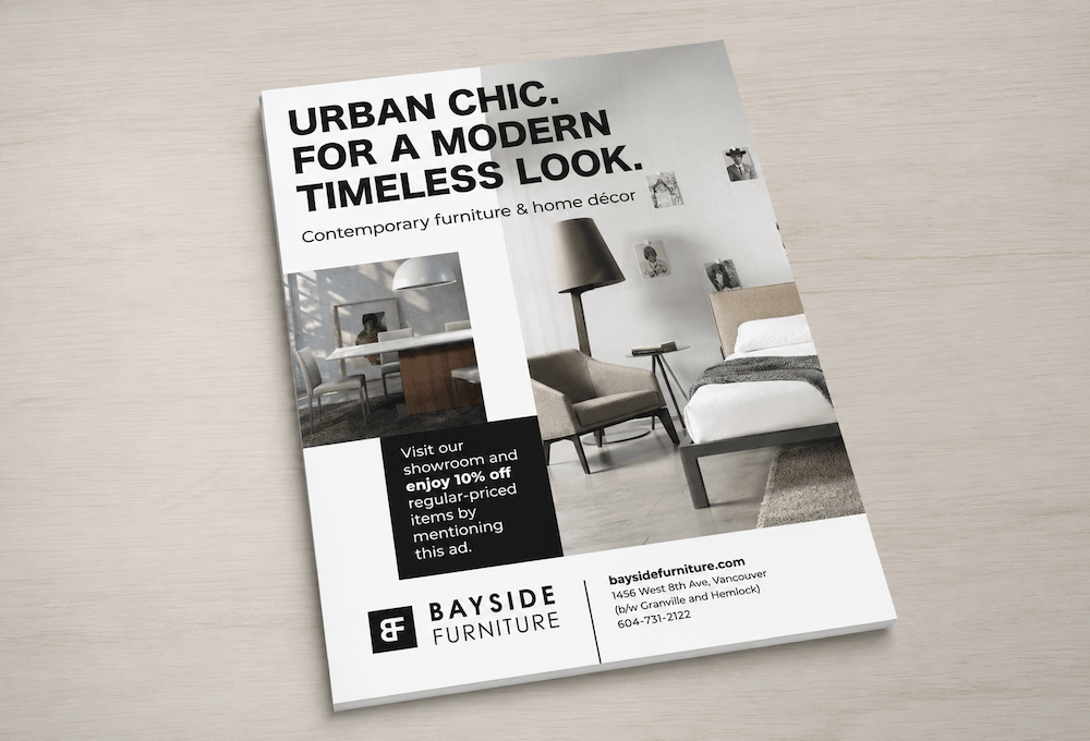 leaflet print design