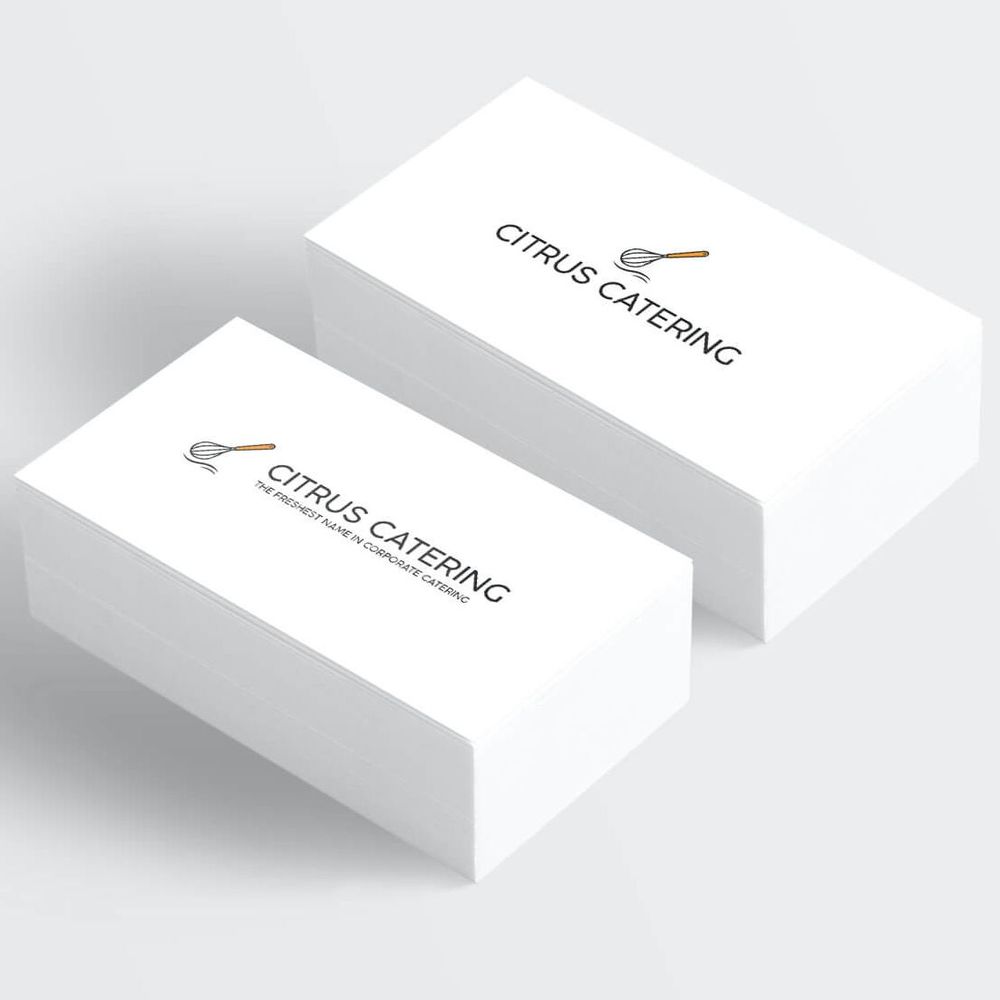 Logo refresh - illustration for the highlights of the Citrus Catering web design and digital marketing project.